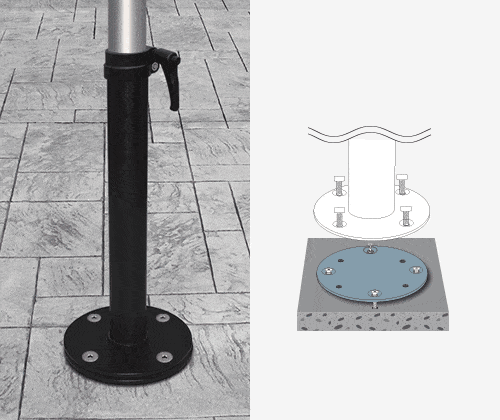 Shademaker Concrete Mount Kit (MKC23)