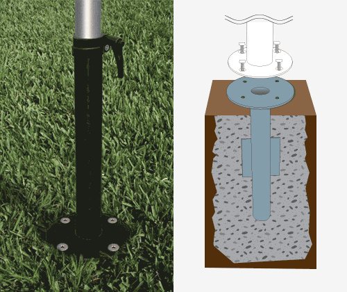 Shademaker In-Ground Mount Kit (MKG23)