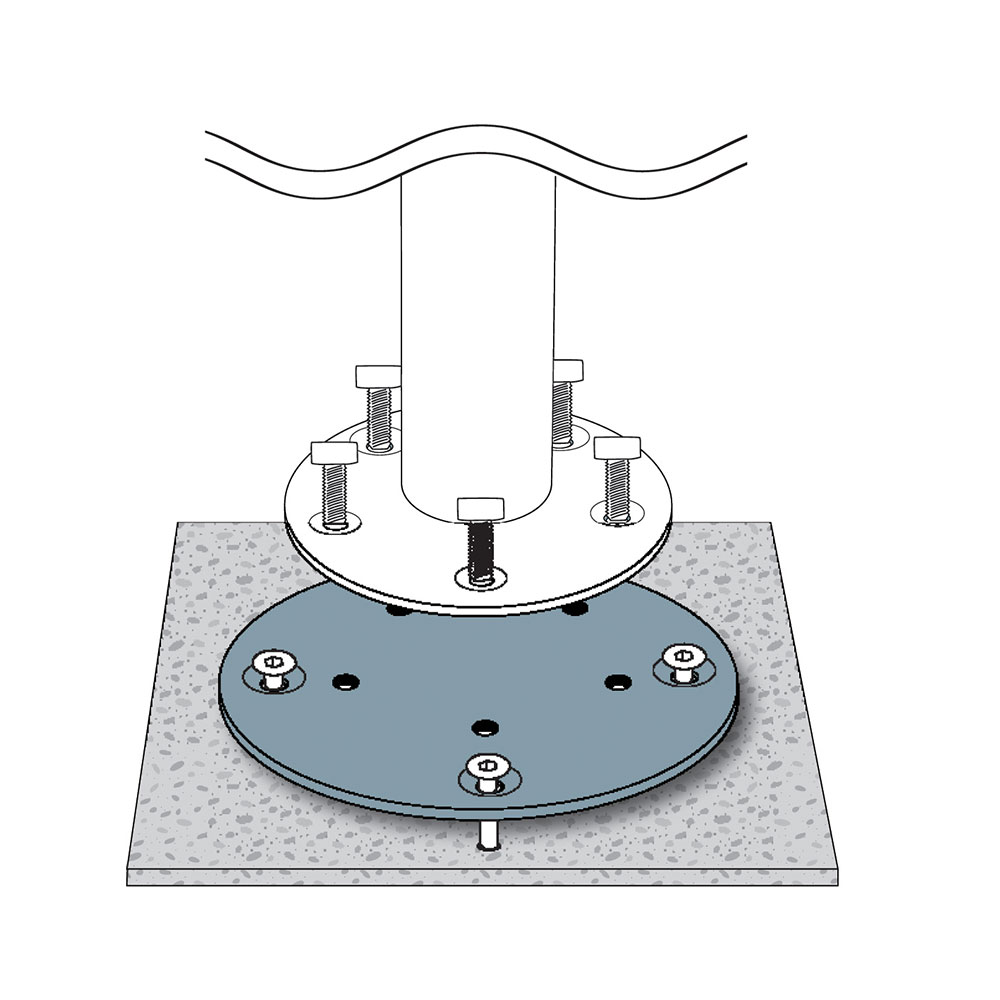 Jardinico Concrete Mount Kit (JCB-MKC21)