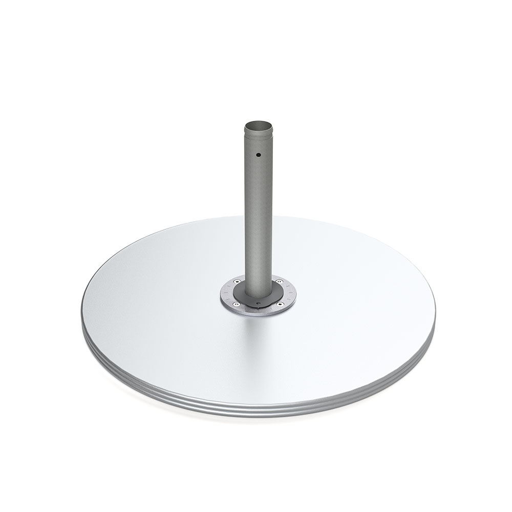 Frankford MS Brushed Silver 555lb Base (40Gx3)