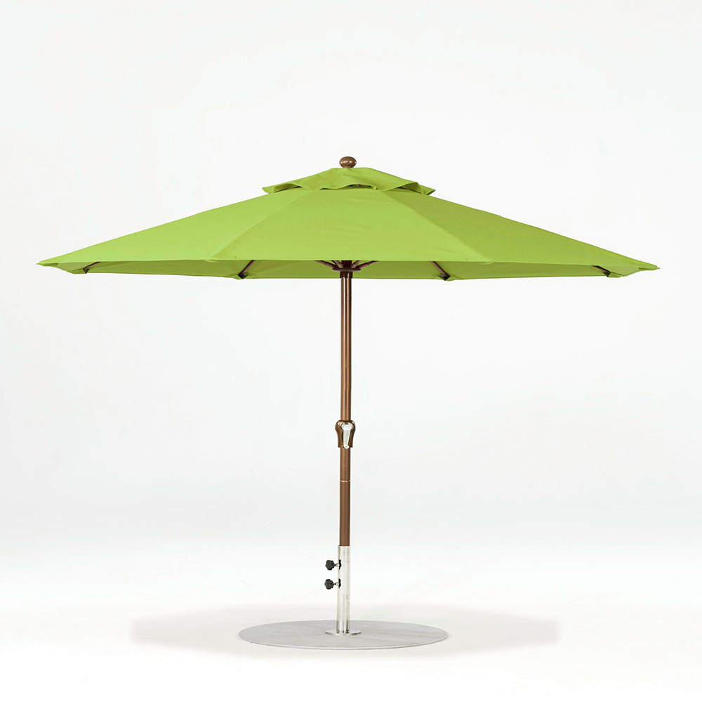Frankford Monterey Crank No Tilt Octagon Umbrella
