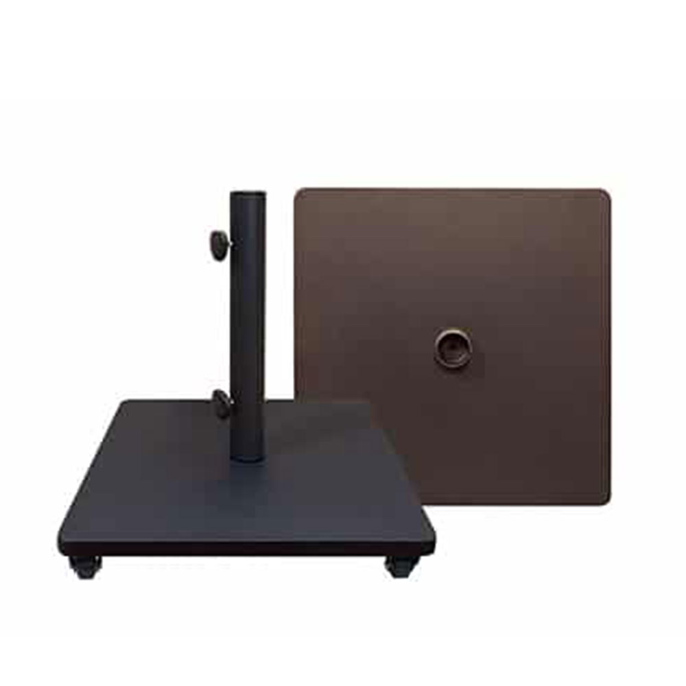 Shademaker 20″ Sq Steel Base w/ Casters (BSK1200)