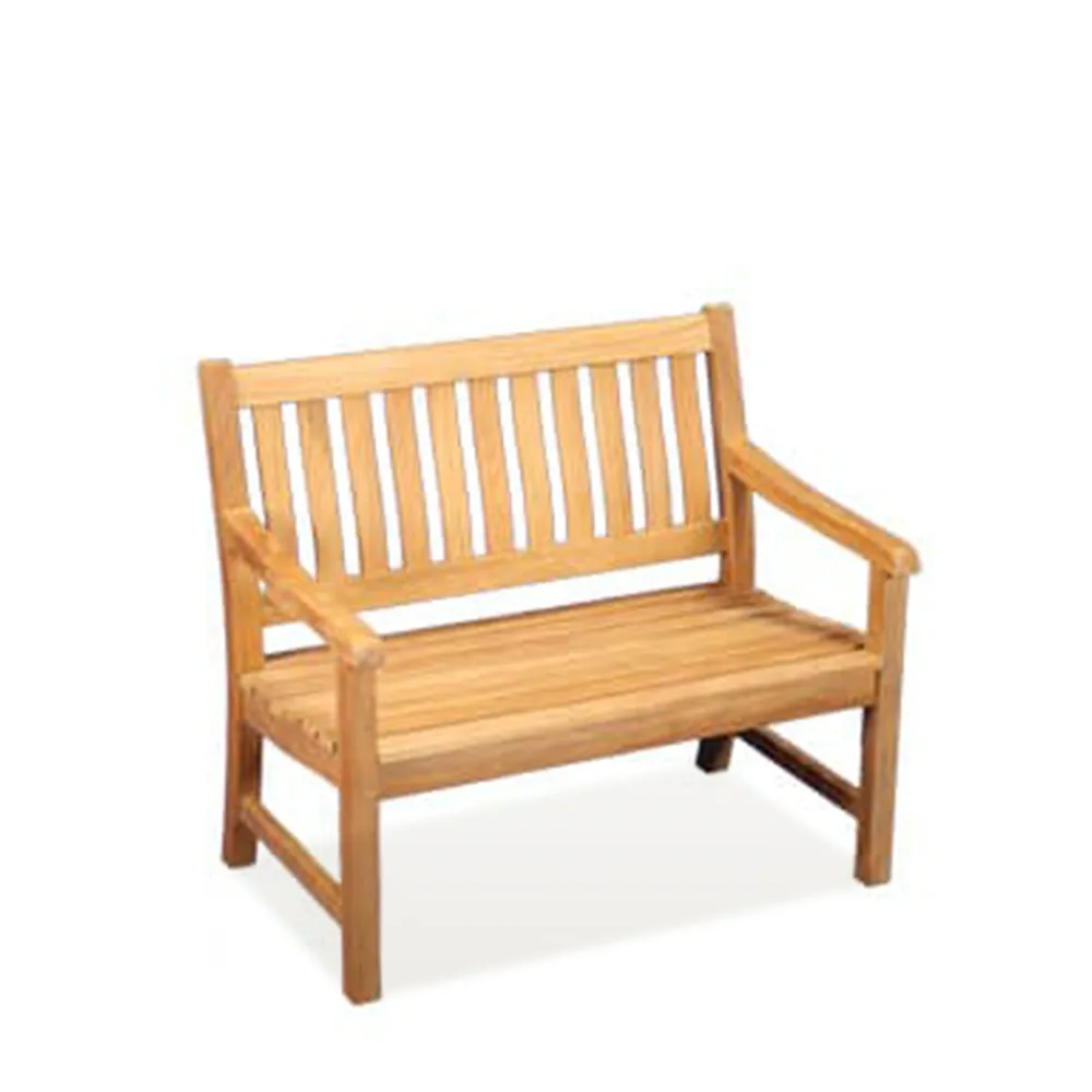 Regency Teak Saratoga 40" Bench w/Lumbar Support